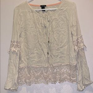 Flowy beach shirt